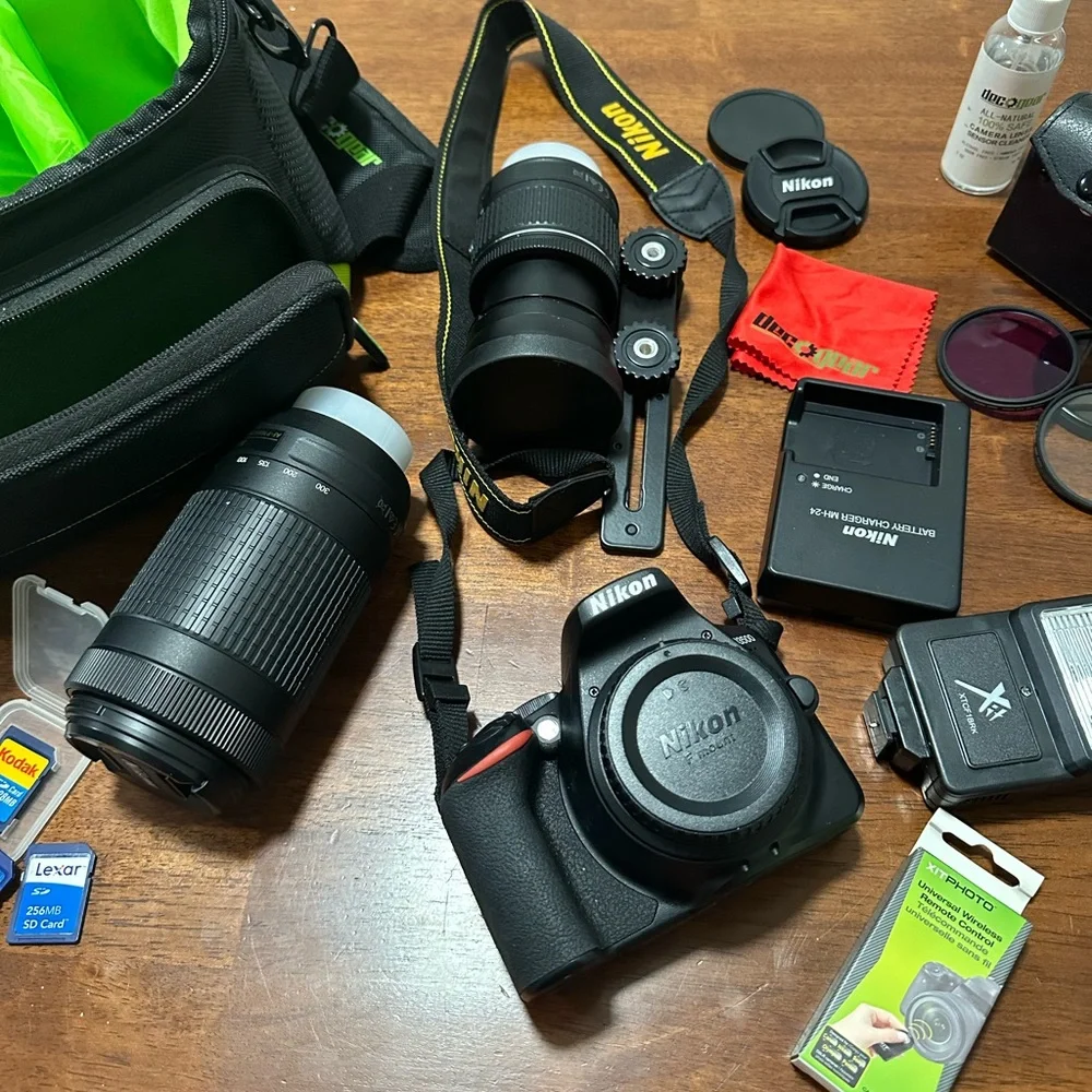 Nikon Digit Camera Set *Professional Set*